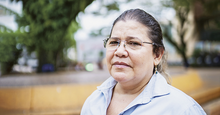 Claudia P. Salazar (57), Beraterin des Gouverneurs von Meta