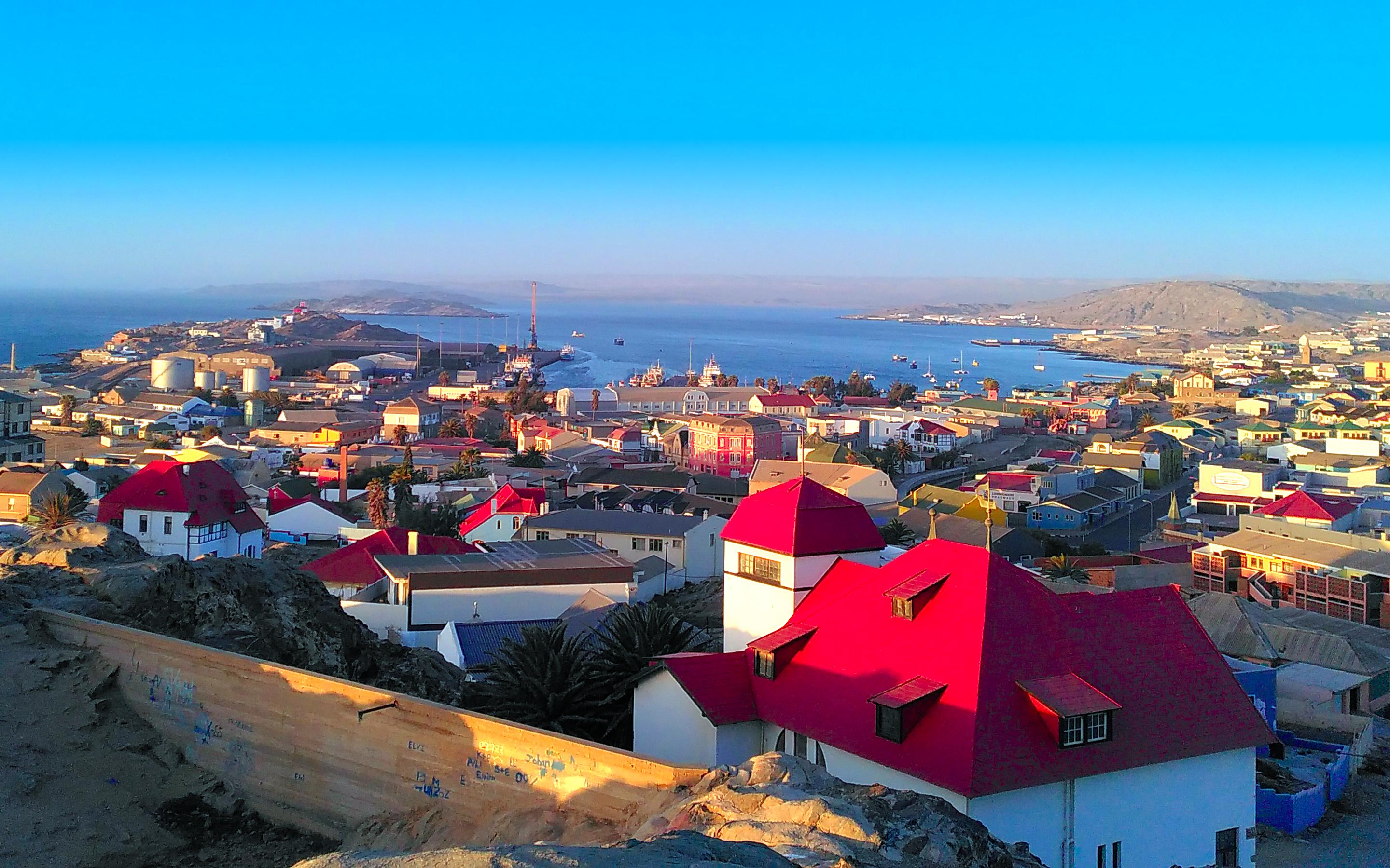 Lüderitz von oben