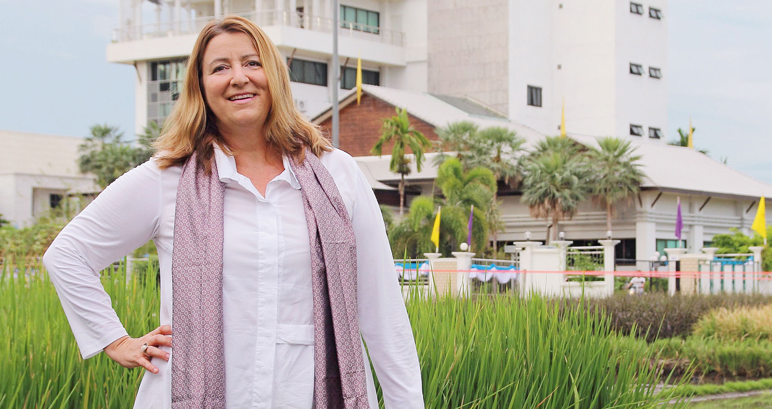 Beraterin für Ernährungswirtschaft in Thailand: Elisabeth Fischer (Foto: Nick Nostitz/Agentur Focus)