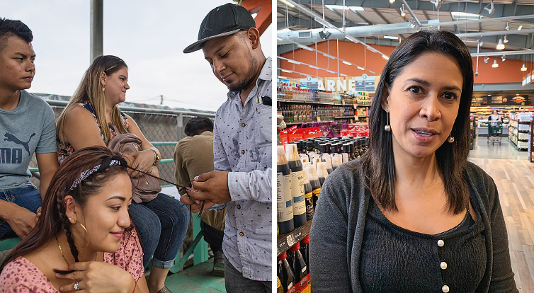 Clara Emilia Rodríguez offers jobs for young people in El Salvador.