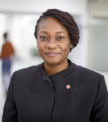 Ifeyinwa Ugochukwu (41), ernannte Geschäftsführerin der Tony Elumelu-Stiftung in Lagos, Nigeria 
