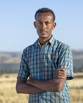 Solomon Girma hat das ATC besucht und ist heute selbstständiger Lohnunternehmer.