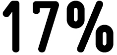 17%