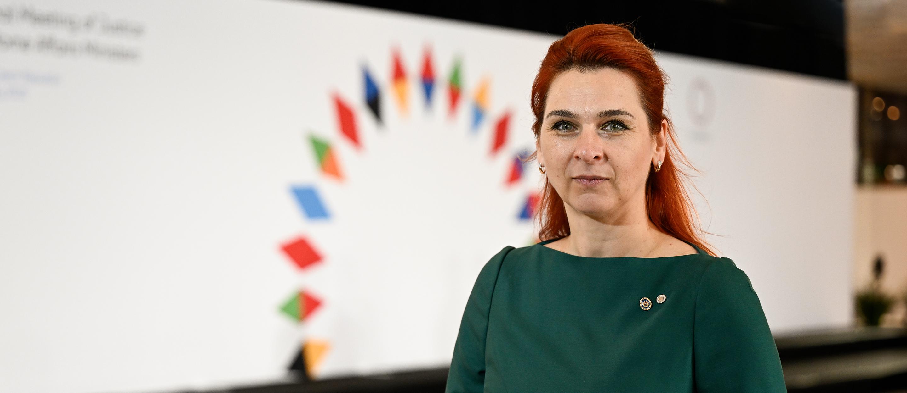 Moldawiens Innenministerin Ana Revenco