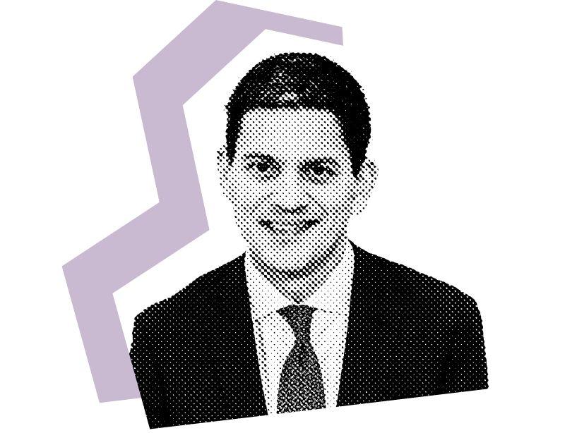 Illustration David Miliband