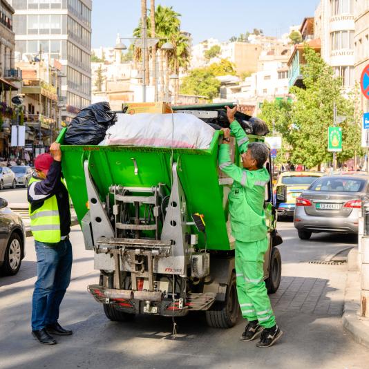 Recyclingrevolution in Jordanien 
