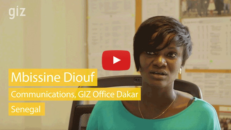 Mbissine Diouf talks about her day-to-day work in Senegal.